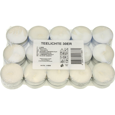 Bougies chauffe-plat, 30 pièces par bloc, de bonne qualité !