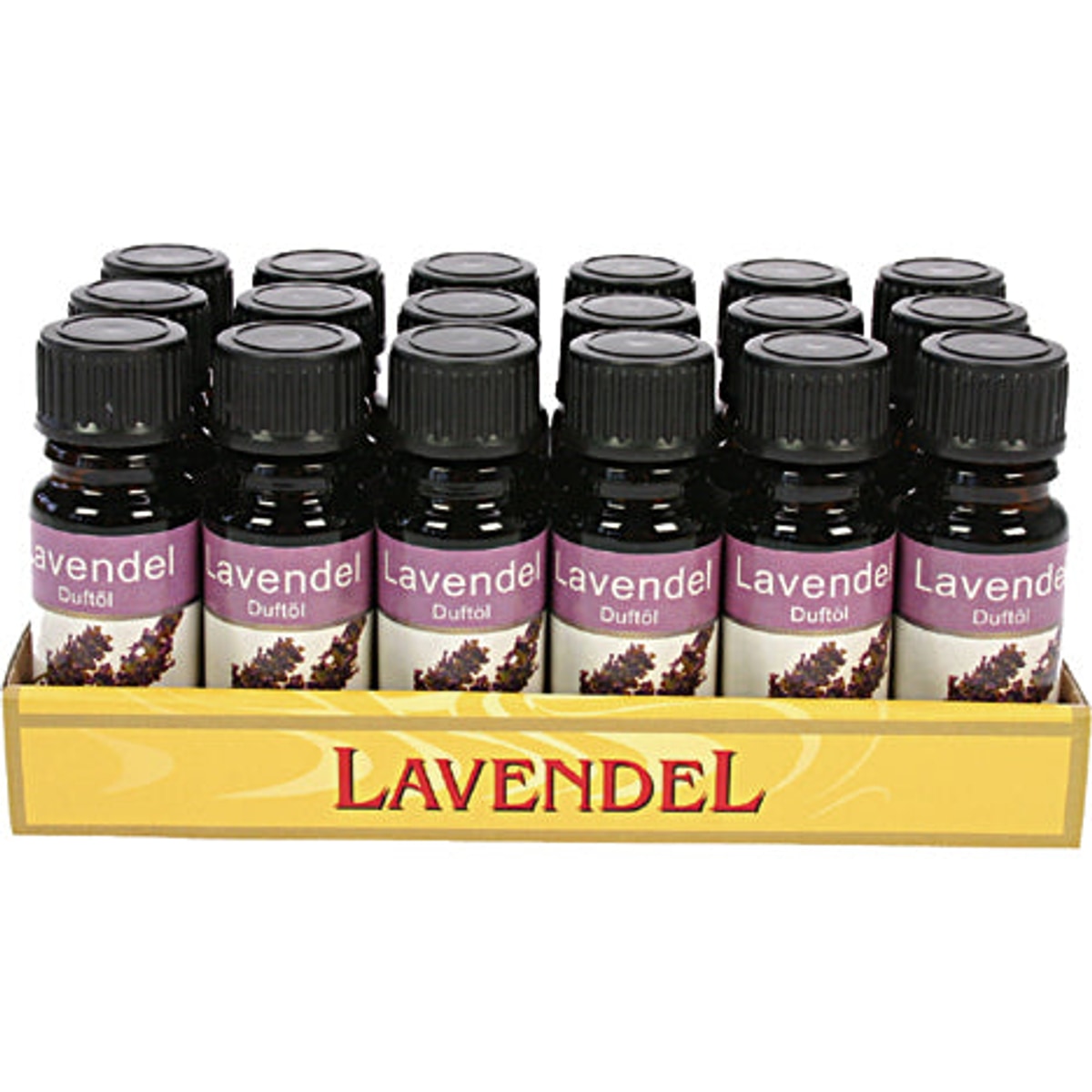 Huile parfumée à la lavande, flacon en verre de 10 ml