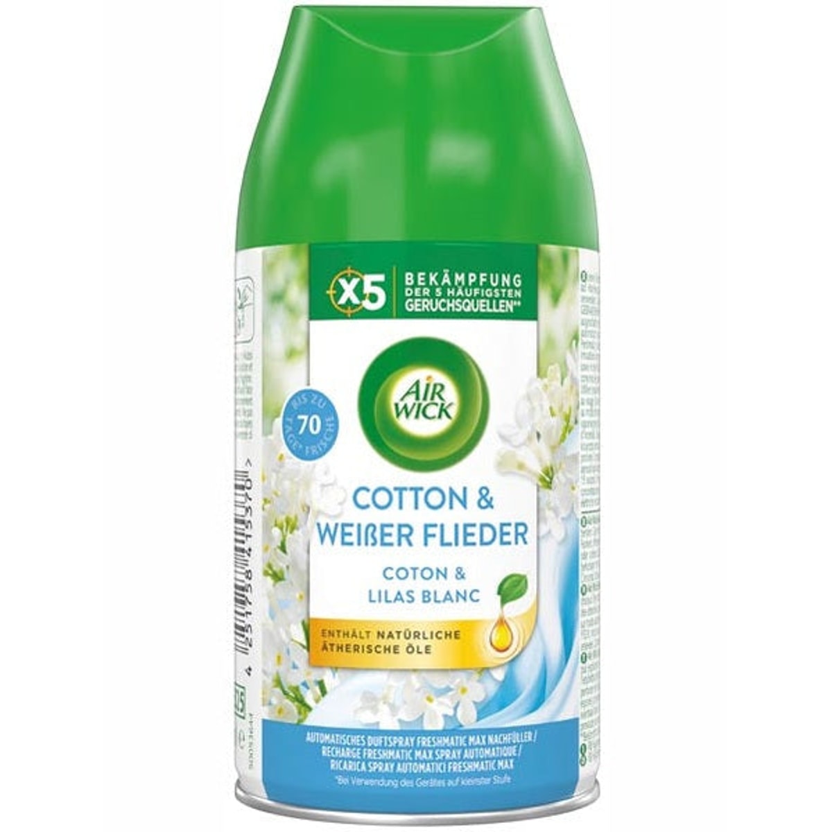 Airwick FreshMatic NFP 250 ml Coton et Lilas