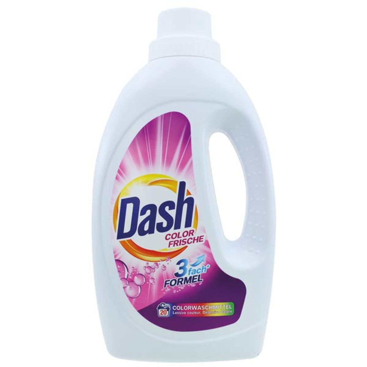 Lessive liquide Dash Color Fresh Color 20 WL