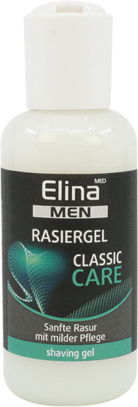 Gel à raser Elina 100 ml en flacon (sans aérosol)