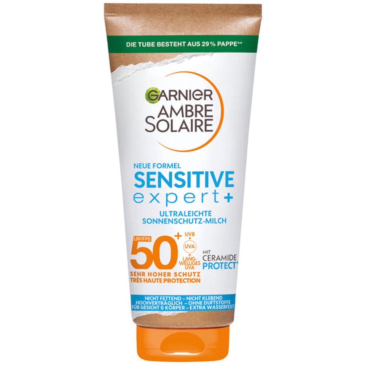 Ambre Solaire Lait Solaire Tube 175 ml SPF50+