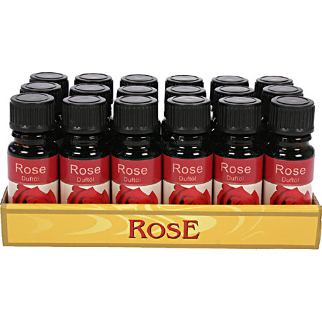 Huile parfumée à la rose 10 ml en flacon de verre
