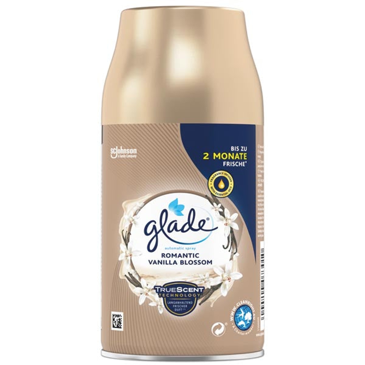 Glade Spray Automatique NF 269ml Vanille Romantique