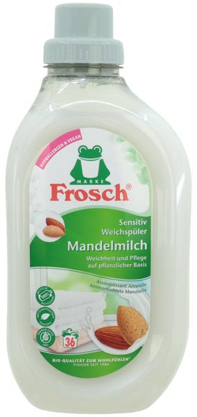 Adoucissant textile Frosch au lait d'amande 880 ml