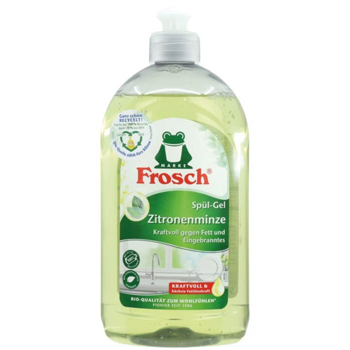 Frosch Gel Rincant 500ml Citron Menthe