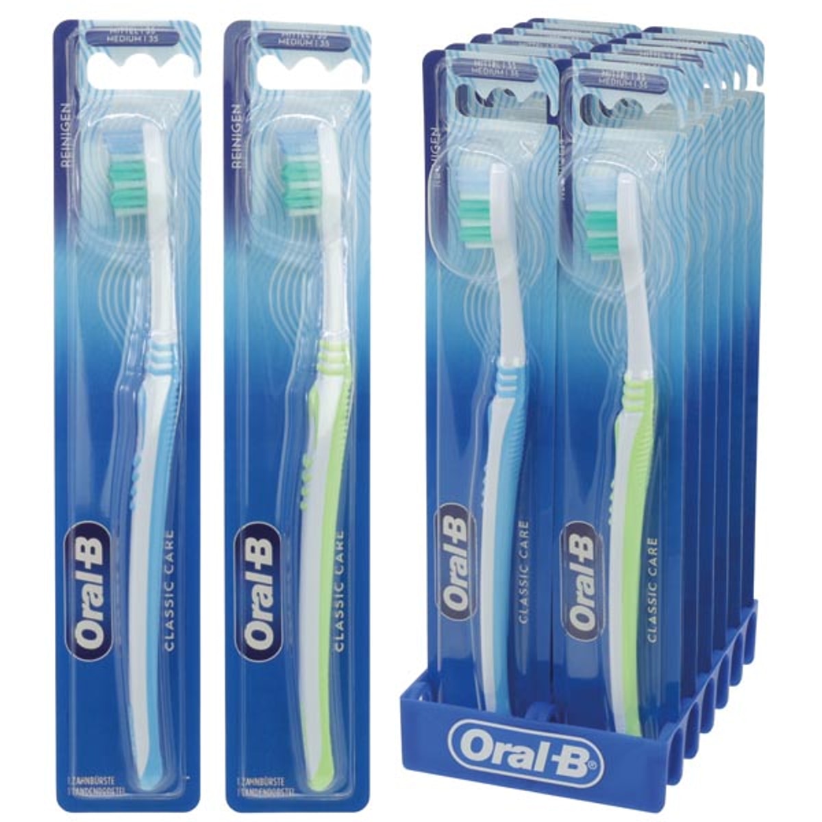 Brosse à dents Oral-B Classic Care 35, tête courte, taille moyenne