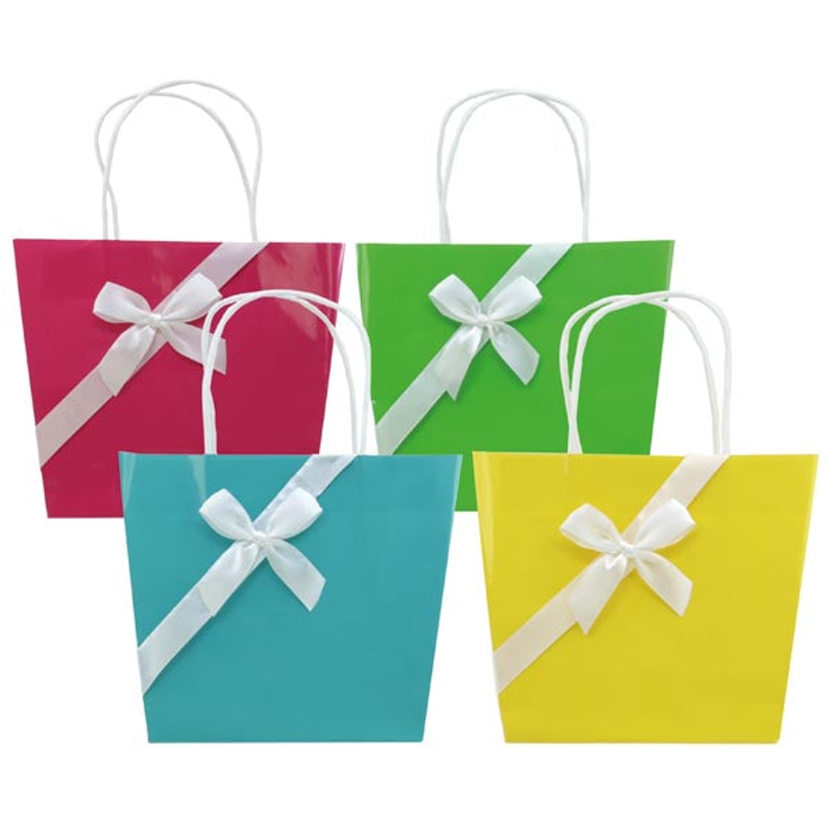 Sac cadeau, surface brillante, 23 x 18 cm
