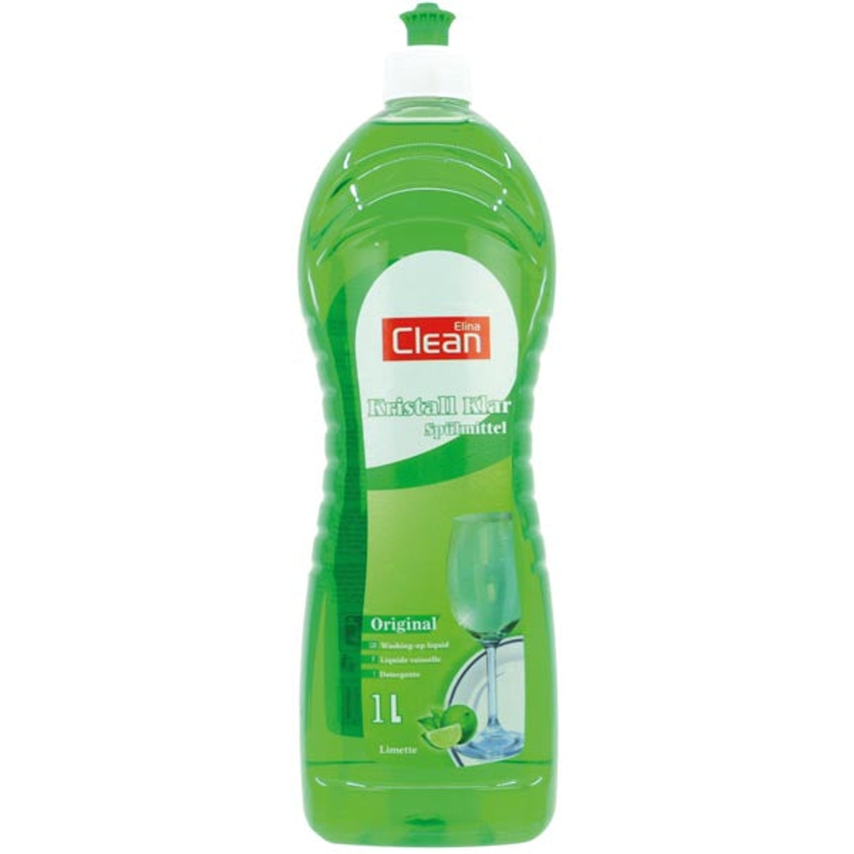 Liquide vaisselle CLEAN 1L citron vert original