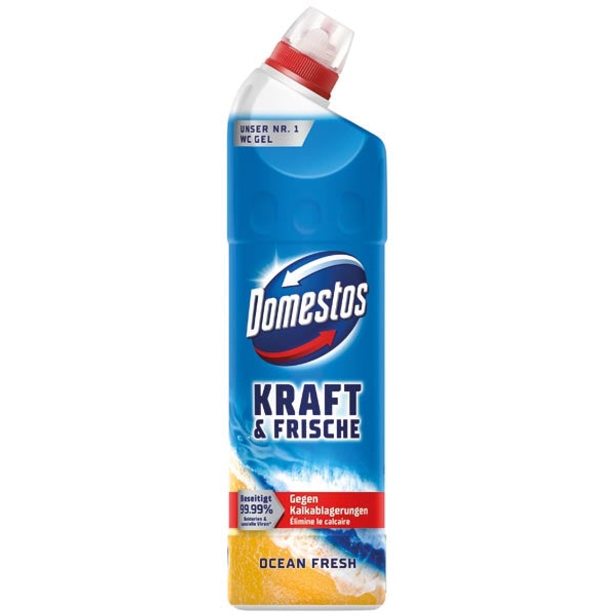 Gel nettoyant WC Domestos 750 ml Active Power Ocean