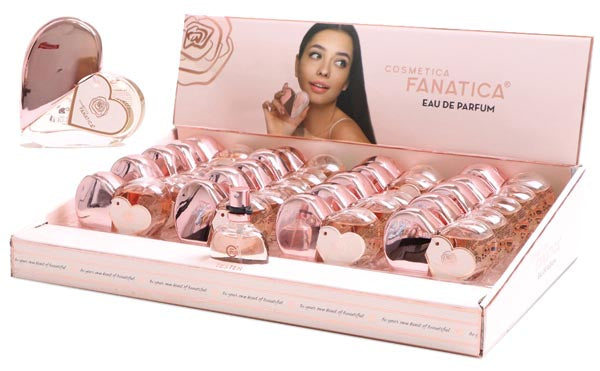 Parfum en forme de cœur, eau de parfum 30 ml, présenté par 20.