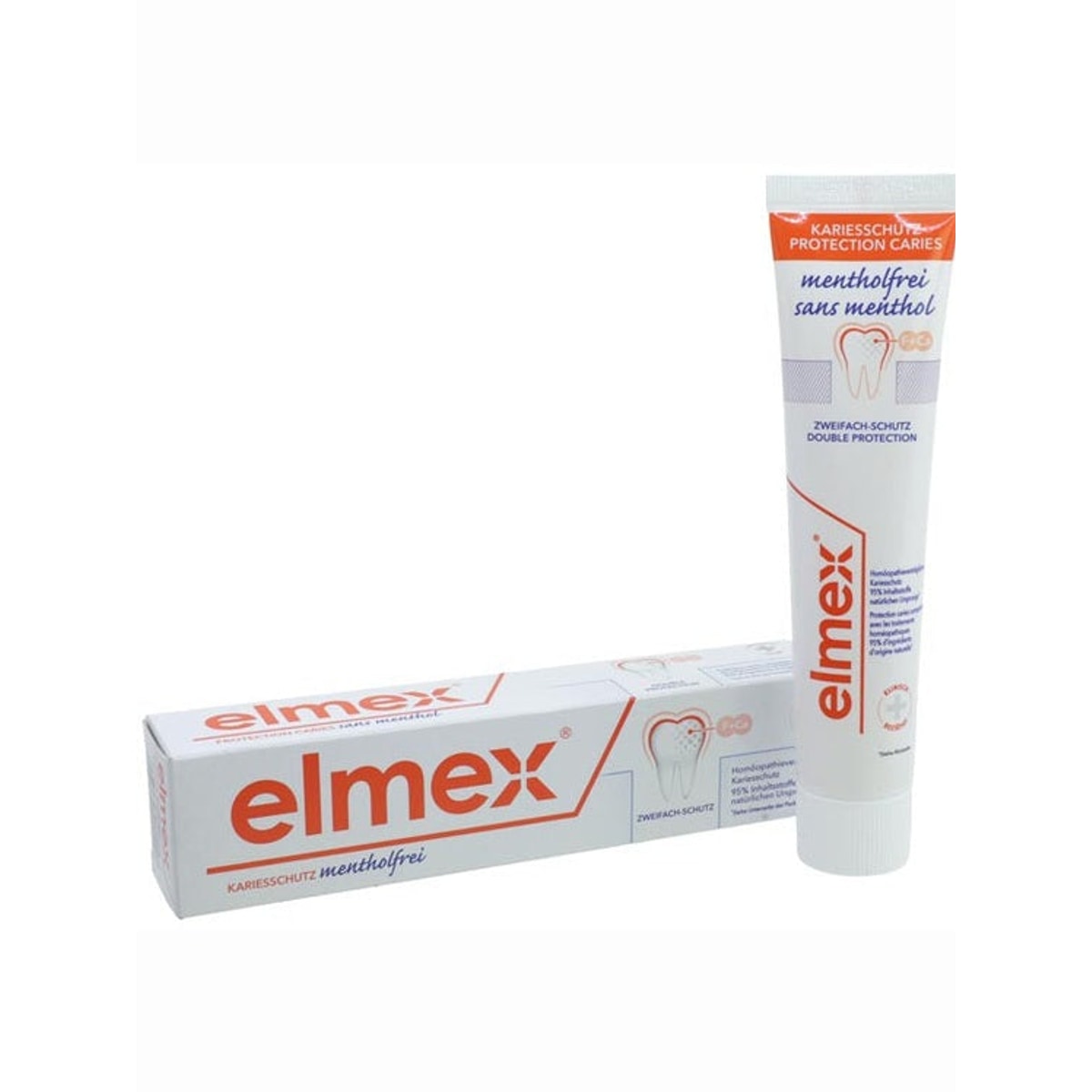 Dentifrice Elmex 75 ml sans menthol
