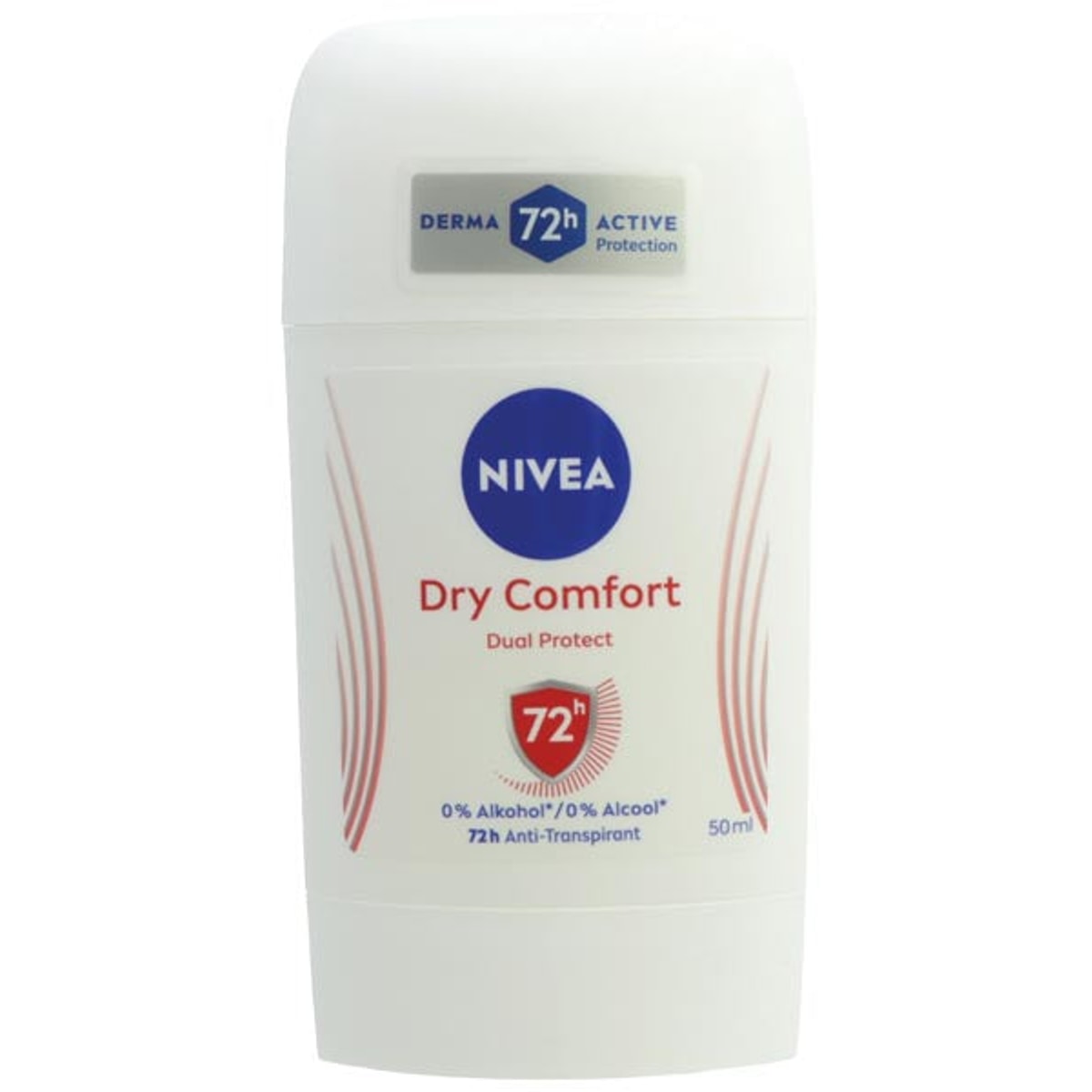 Déodorant stick Nivea 50 ml Confort sec, blanc