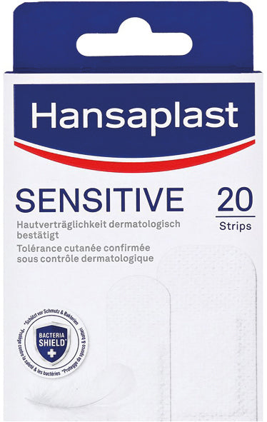 Bandelettes Hansastrip Sensitive, 20 pièces, tailles variées
