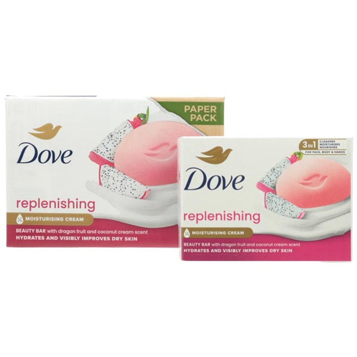 Savon Crème Dove 2x90g Fruit du Dragon