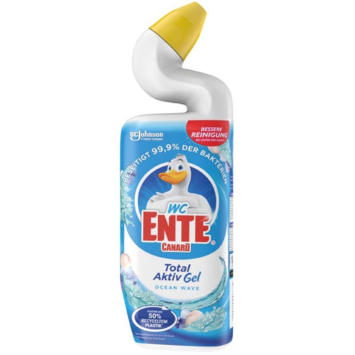 Gel nettoyant WC Duck Total Active 750 ml Océan