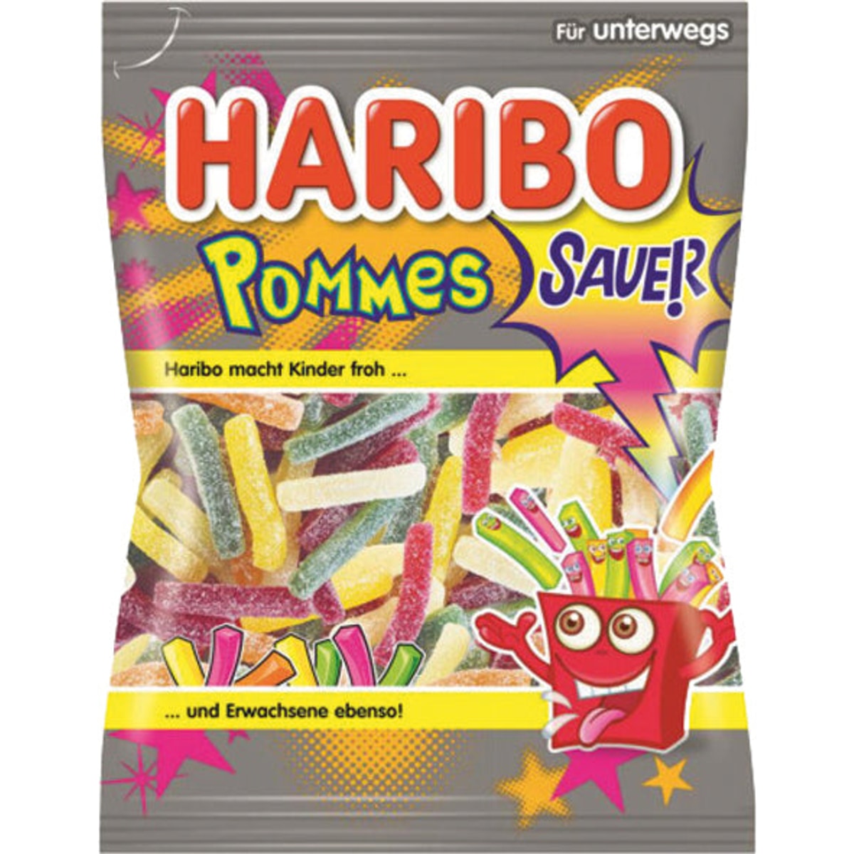 Frites acidulées Haribo 100 g