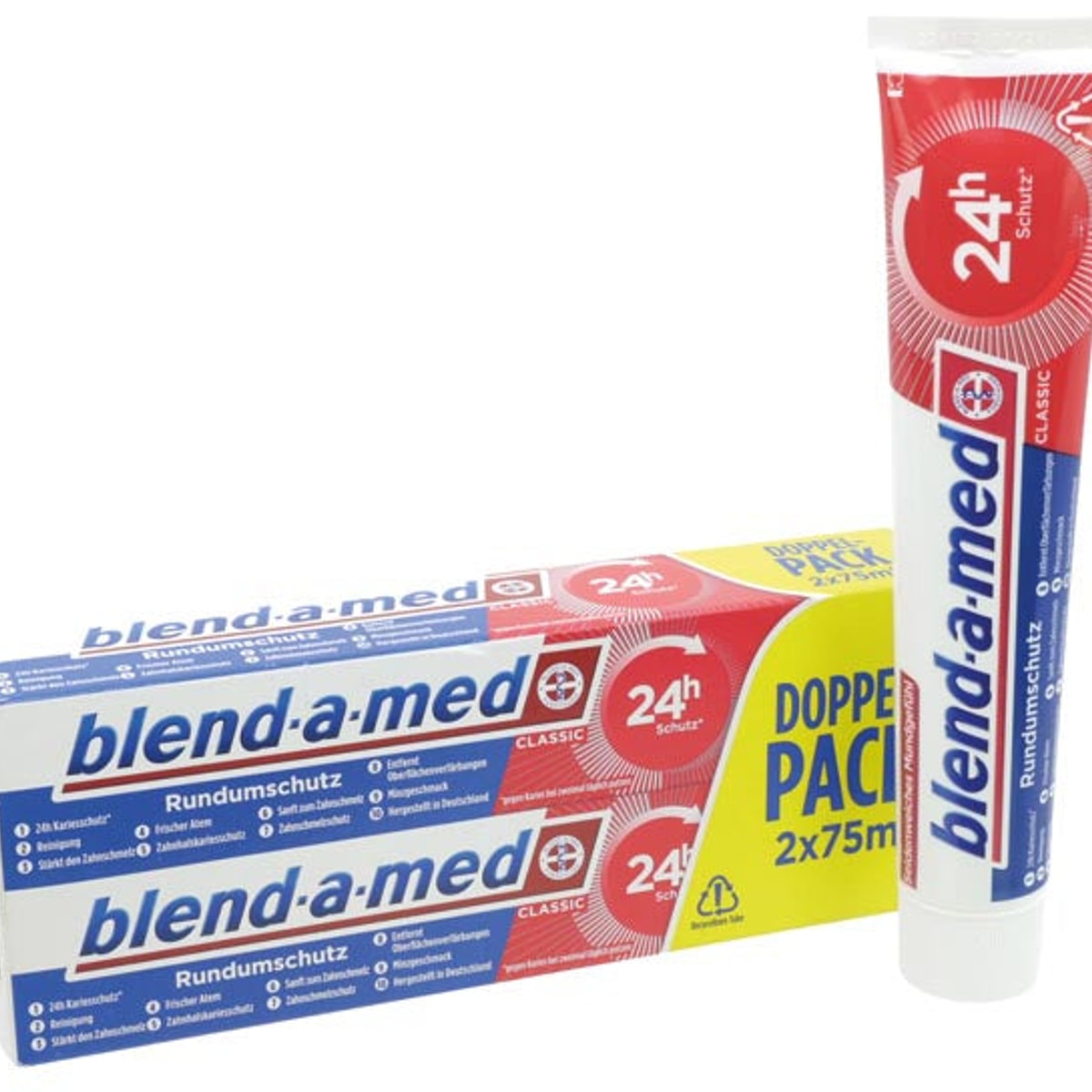 Dentifrice Blend-a-med Classique 2 x 75 ml