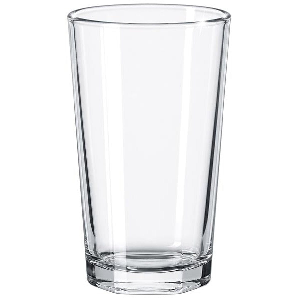 Verre à boire 280 ml CONIQUE. Transparent