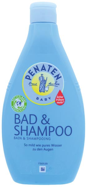 Bain et shampoing Penaten 400 ml, de la tête aux pieds