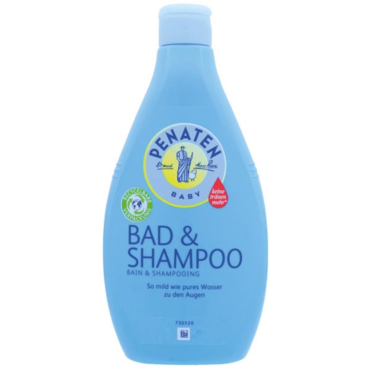 Bain et shampoing Penaten 400 ml, de la tête aux pieds