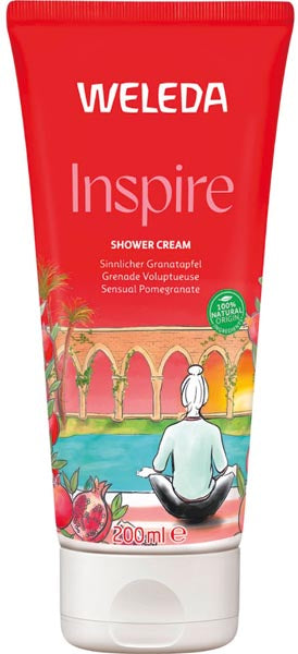 Crème de douche Weleda 200 ml grenade