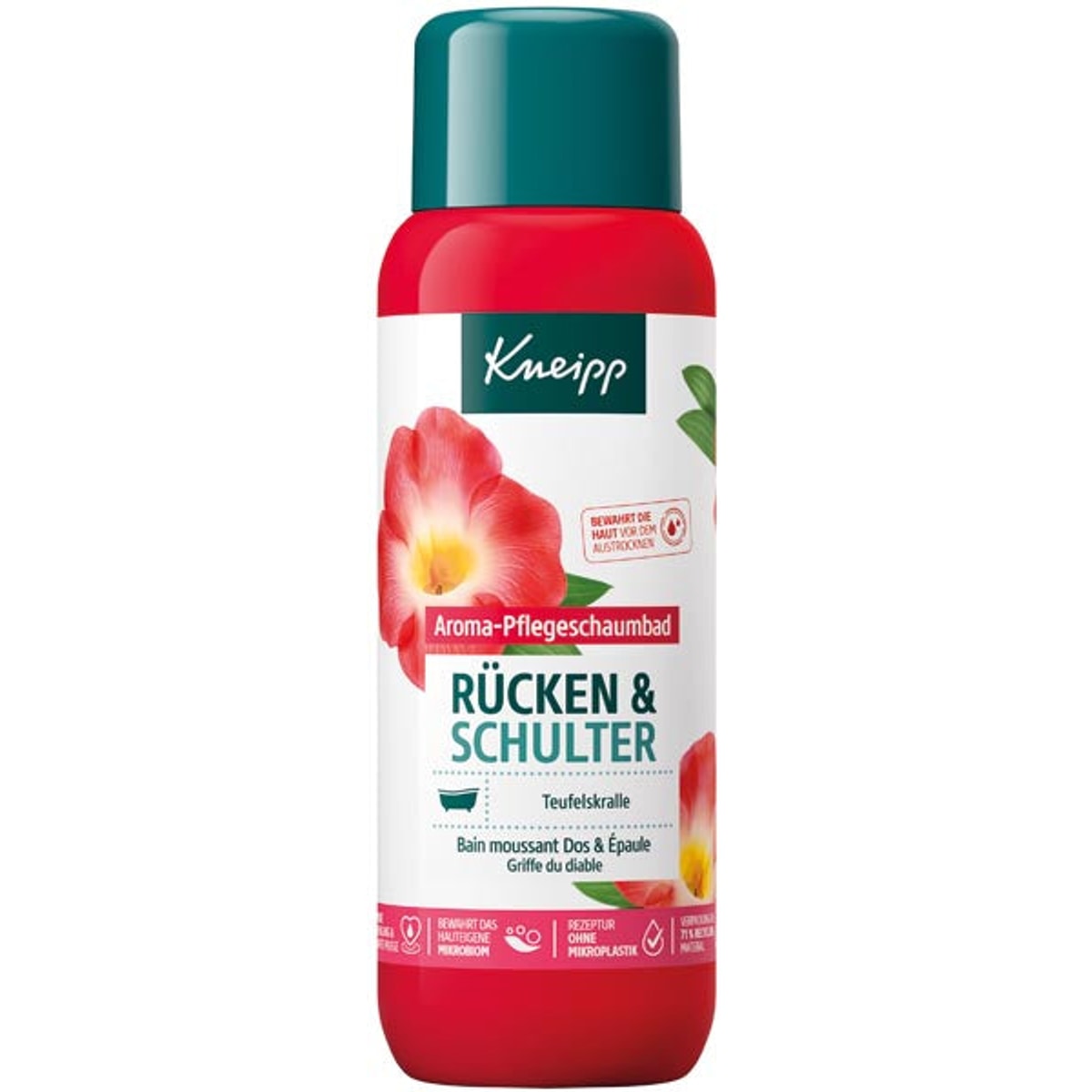 Bain moussant aromatique Kneipp 400 ml Dos et épaules