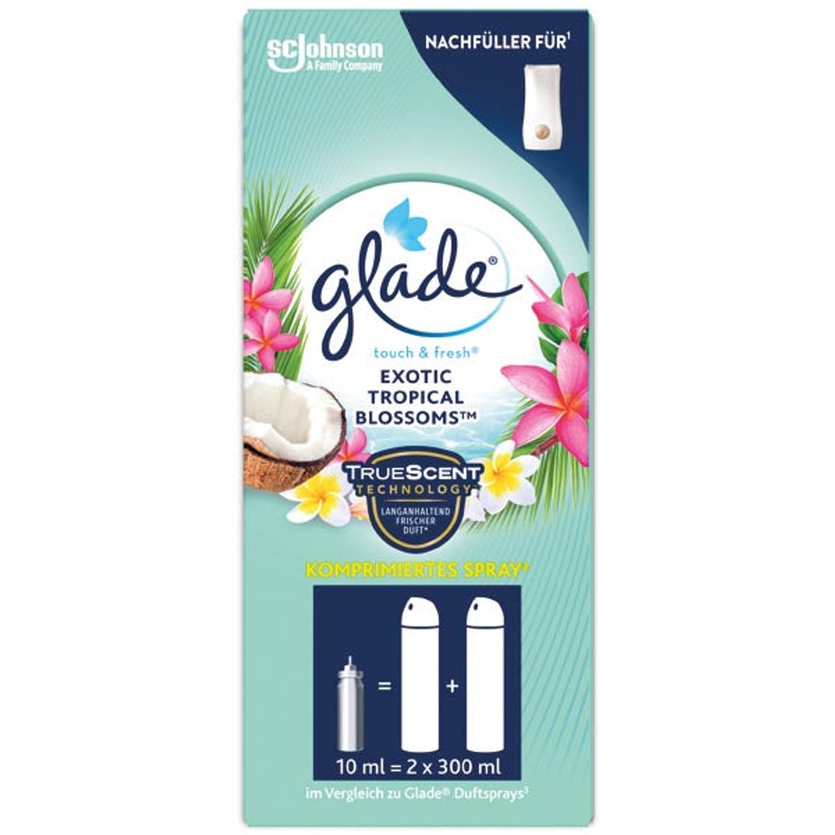 Glade Touch & Fresh Mini Spray NF 10ml Exotique