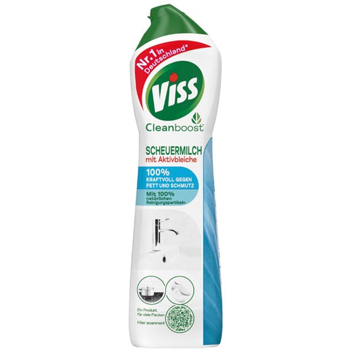 Lait à récurer Viss 500 ml Blanchiment actif