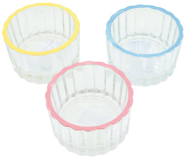 Porte-bougie chauffe-plat classique, verre transparent, 5,5 x 3,7 cm