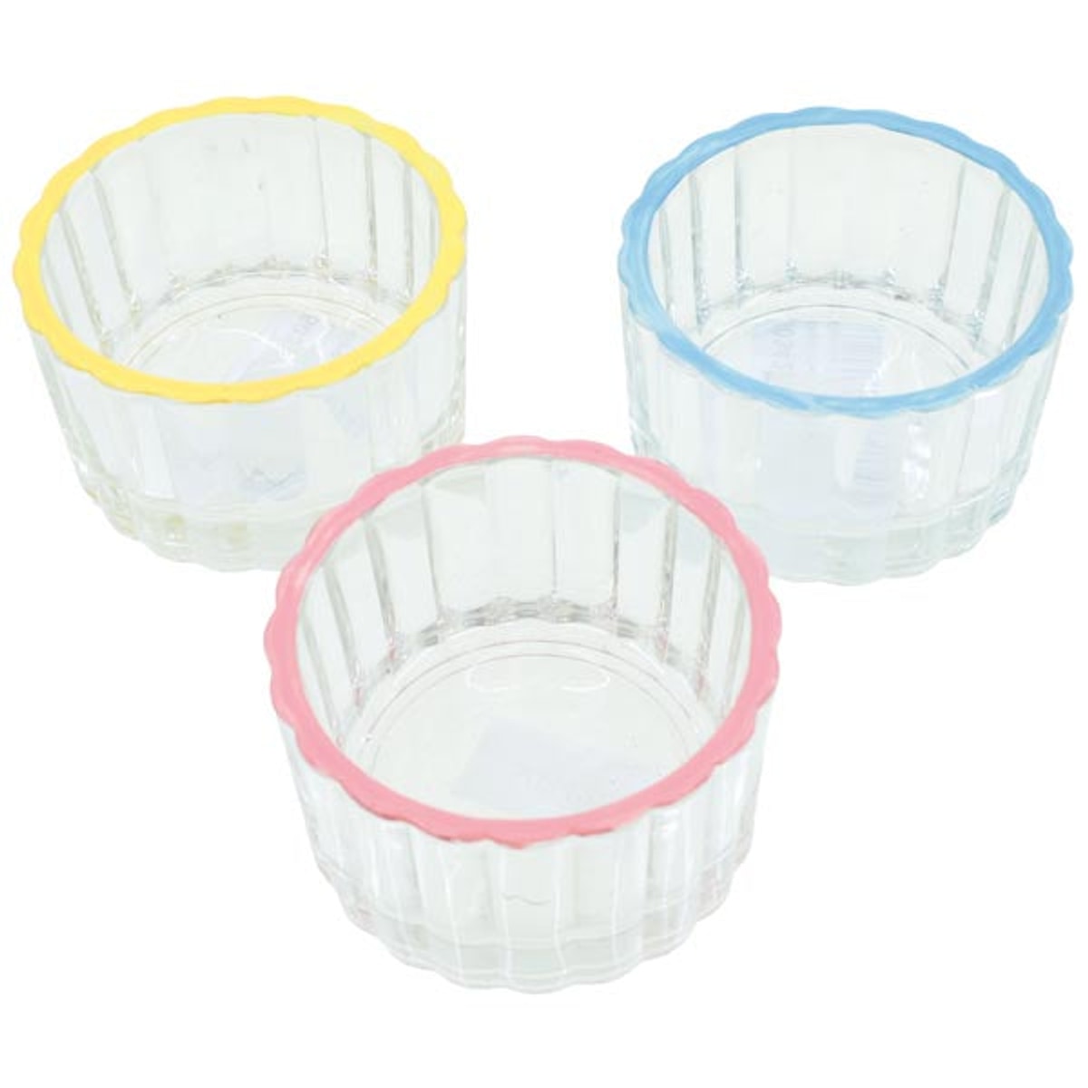 Porte-bougie chauffe-plat classique, verre transparent, 5,5 x 3,7 cm