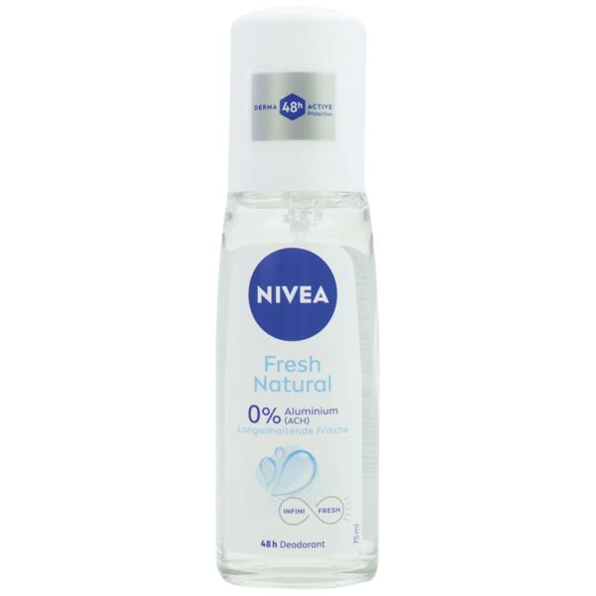 Déodorant Nivea en spray 75 ml, fraîcheur naturelle