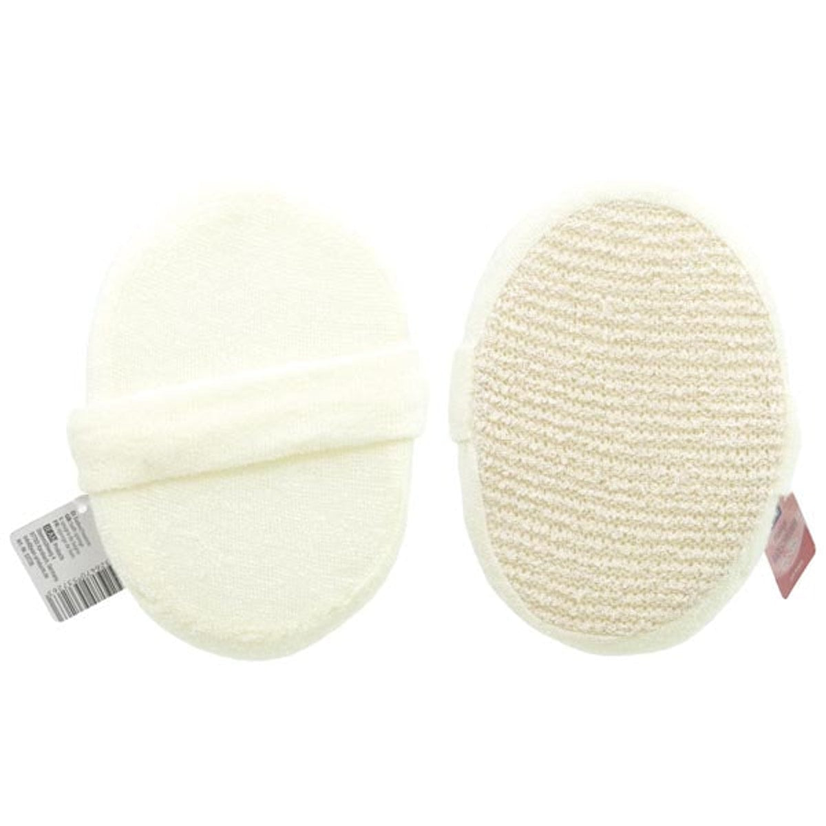 Éponge de massage pour le bain, couleur naturelle, 15 x 11 cm