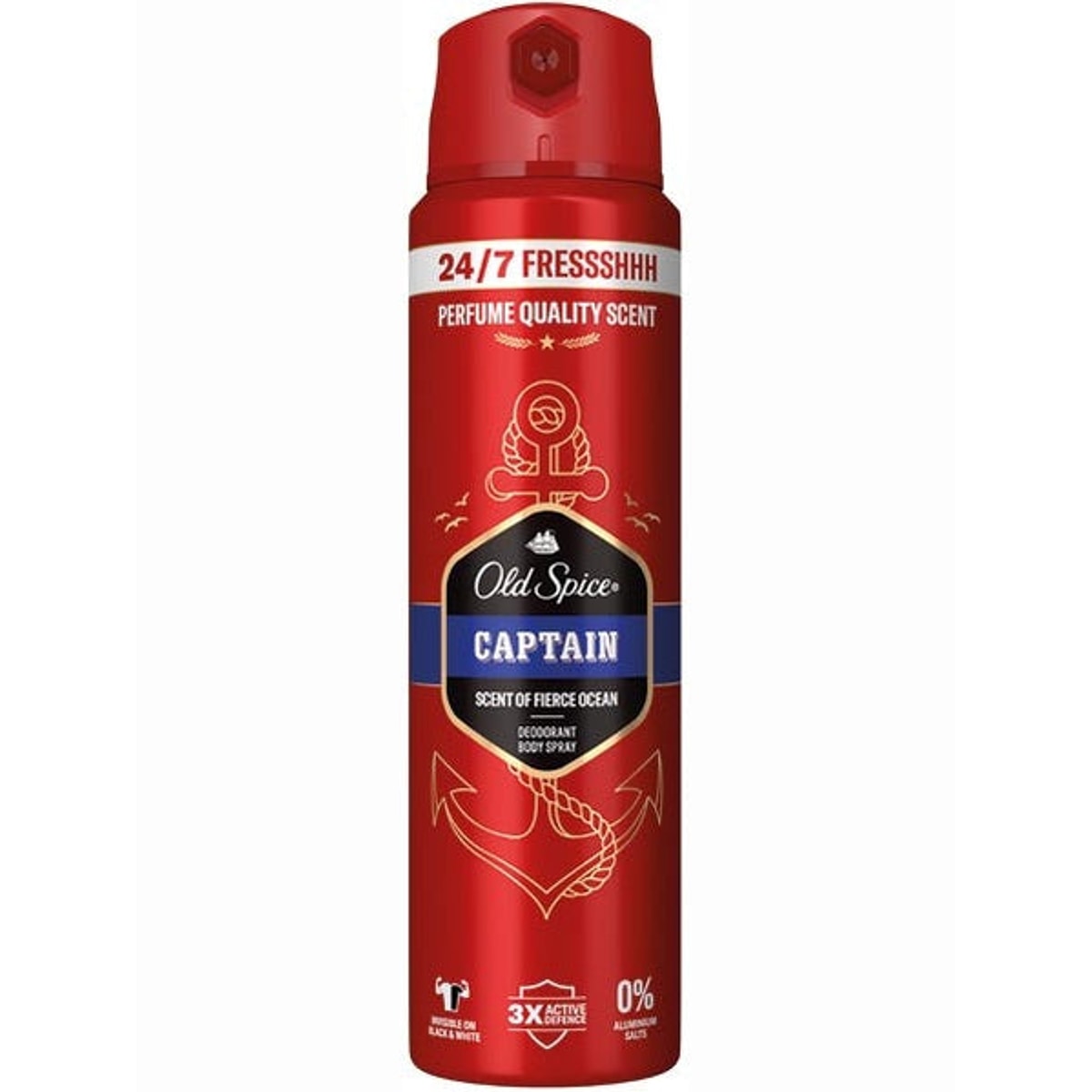 Déodorant Old Spice en spray 150 ml Captain