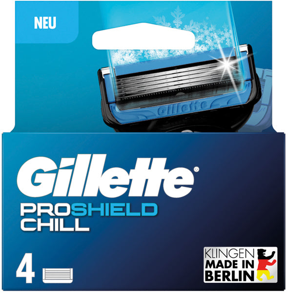 Lames Gillette ProShield Chill, paquet de 4