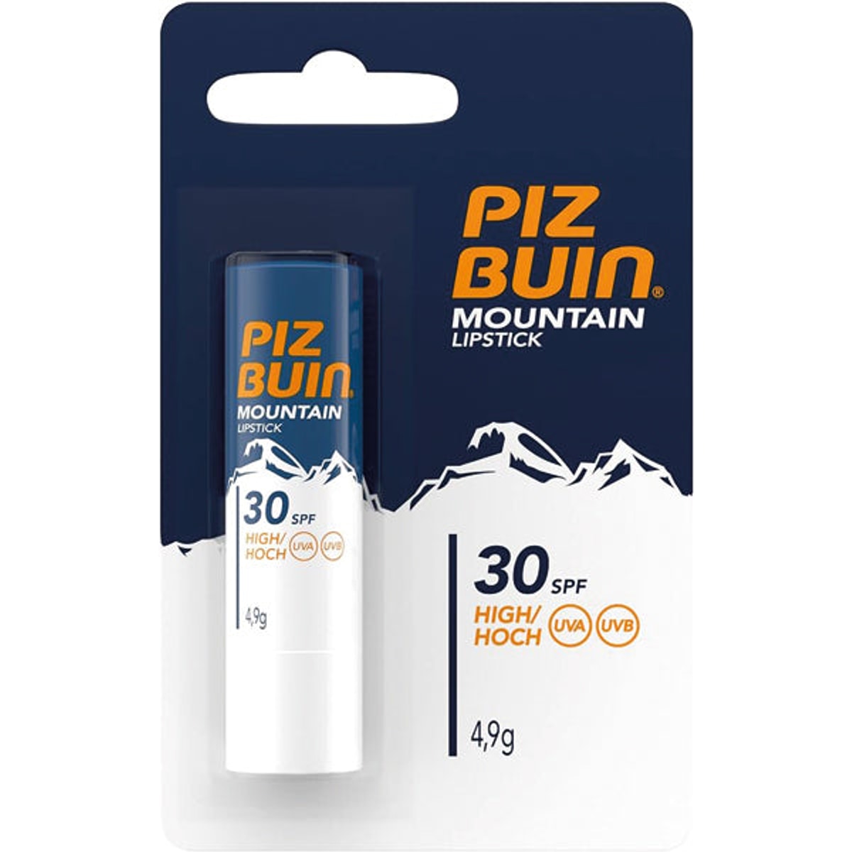Baume à lèvres Piz Buin Mountain Sun 4,9 g FPS 30