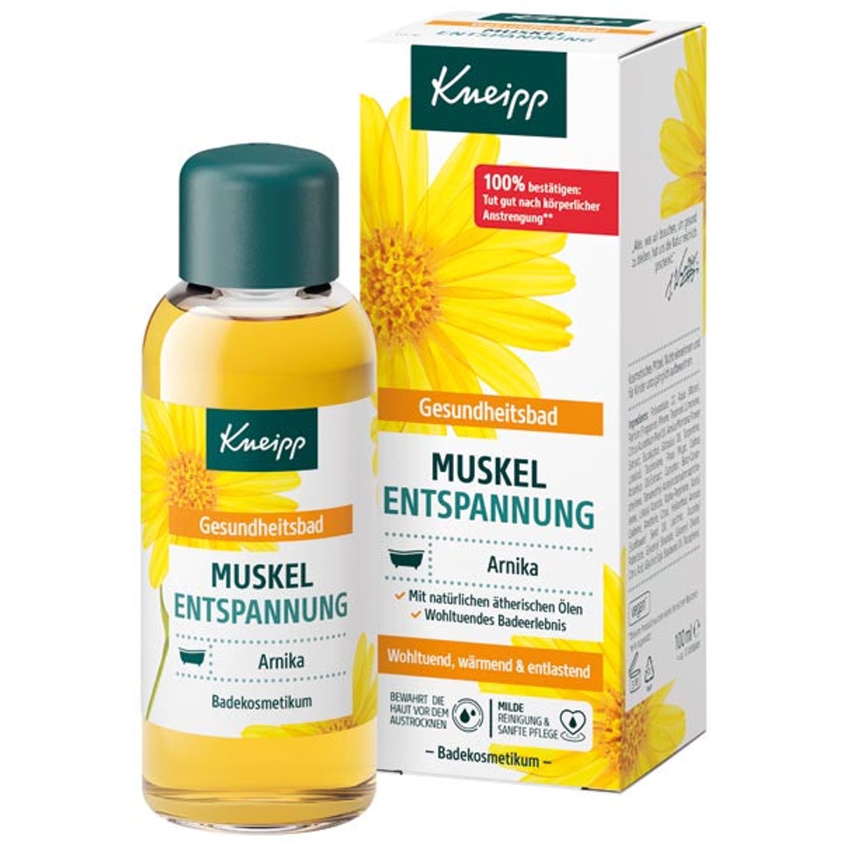 Bain de santé Kneipp 100 ml Bien-être des articulations et des muscles