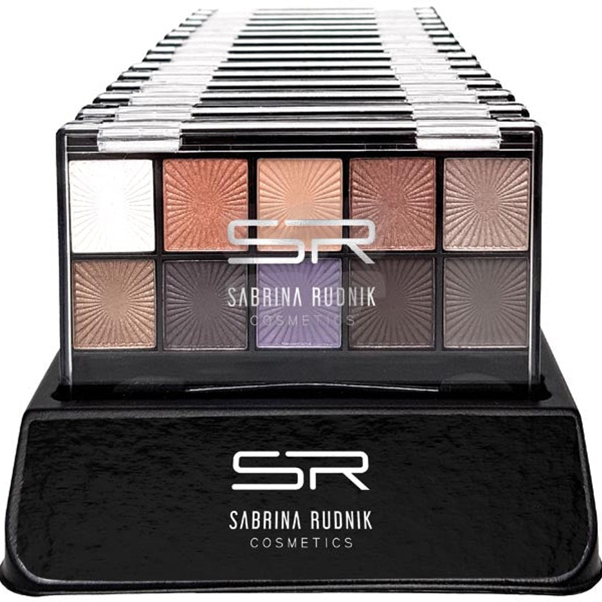 Cosm. Ombre à paupières Sabrina 10 pièces Smokey Eyes 6g