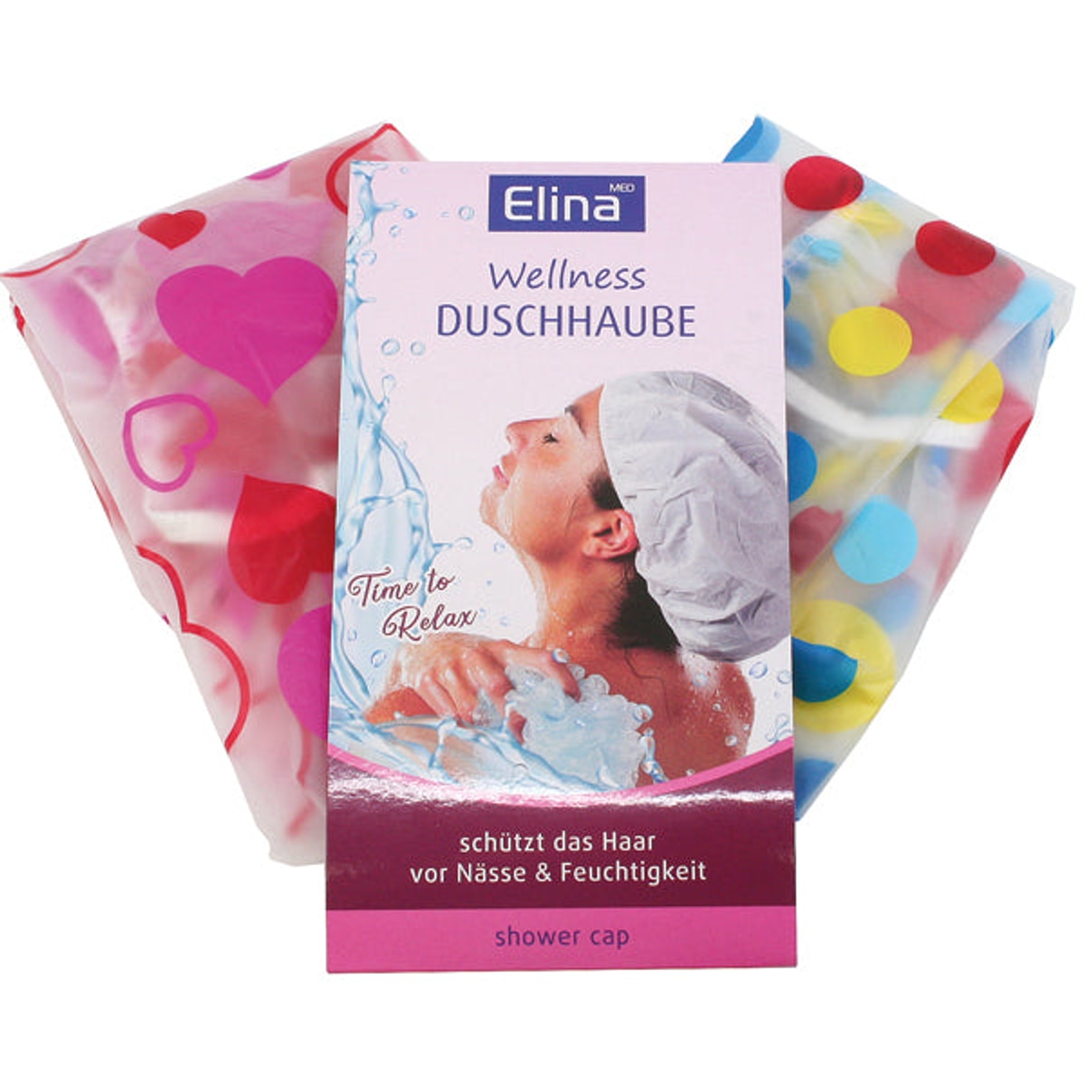 Bonnet de douche de luxe Elina sur la carte