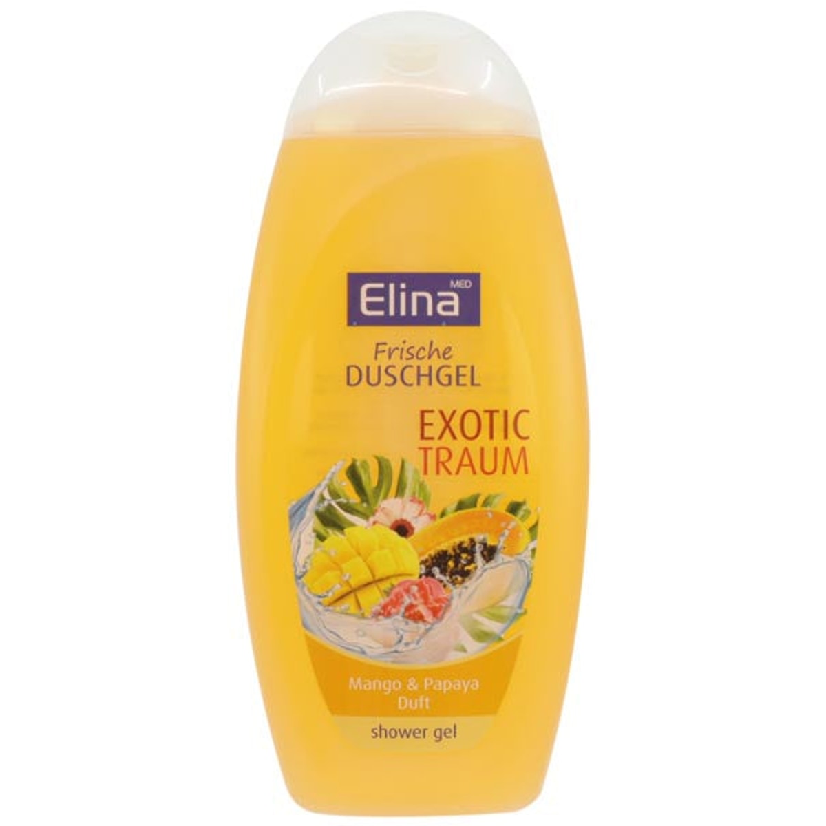 Gel douche Elina 300 ml Rêve exotique Mangue et Papaye