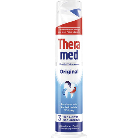Theramed Original 100 ml dans le distributeur