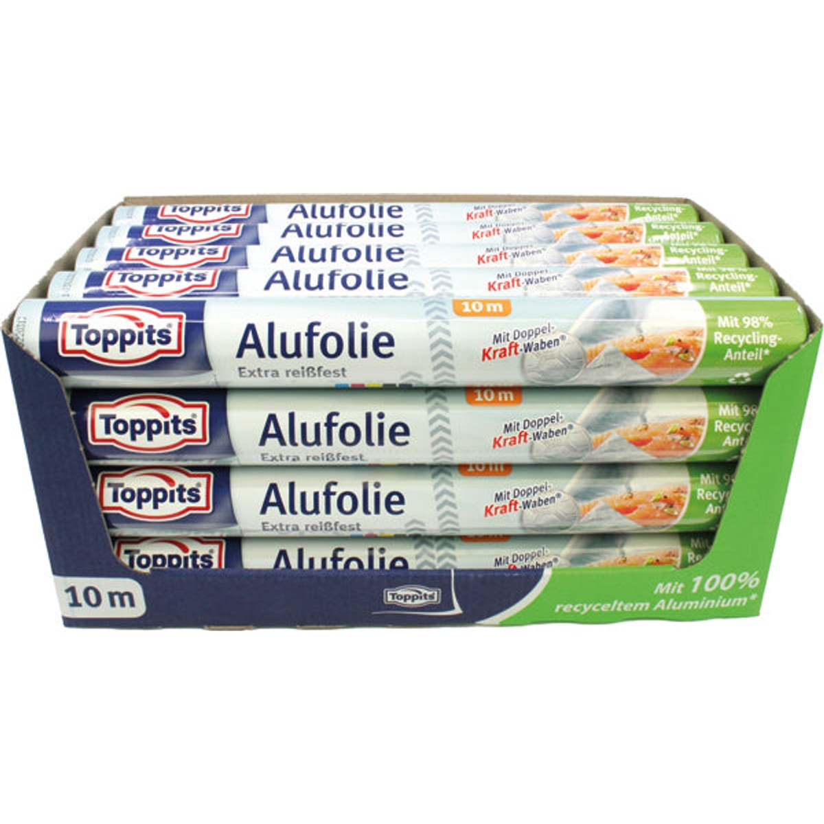 Rouleau de papier aluminium TOPPITS de 10 m