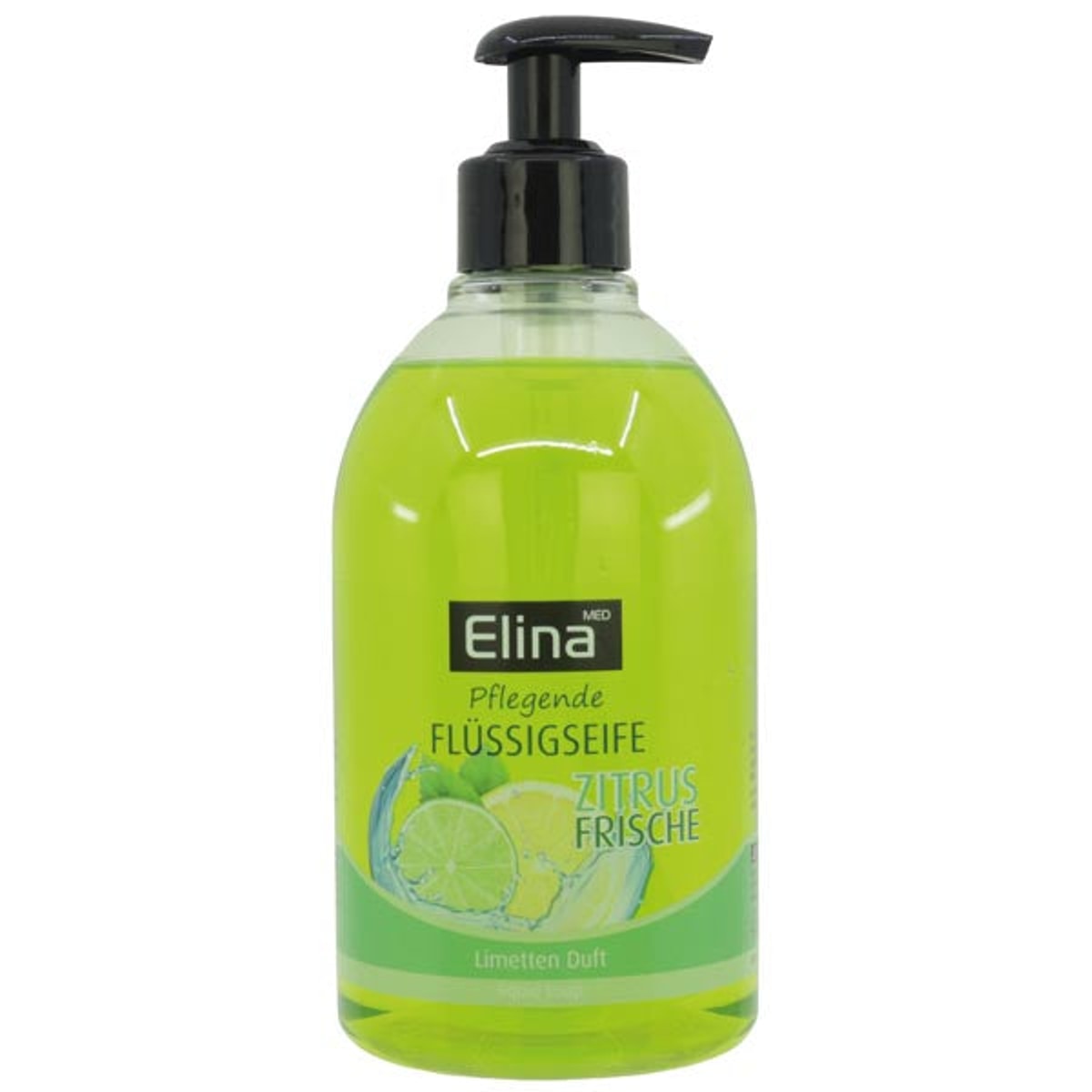 Savon liquide Elina 500 ml Agrumes Citron vert frais