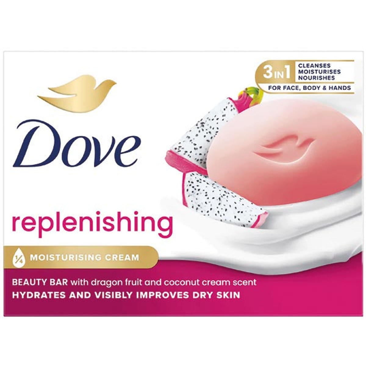 Savon crème DOVE 90g Fruit du dragon