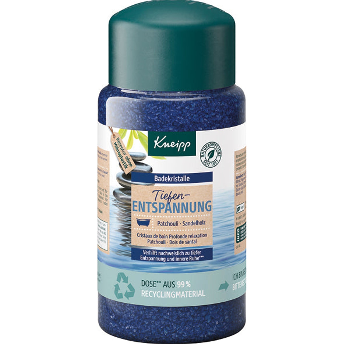 Cristaux de bain Kneipp 600 g Relaxation profonde
