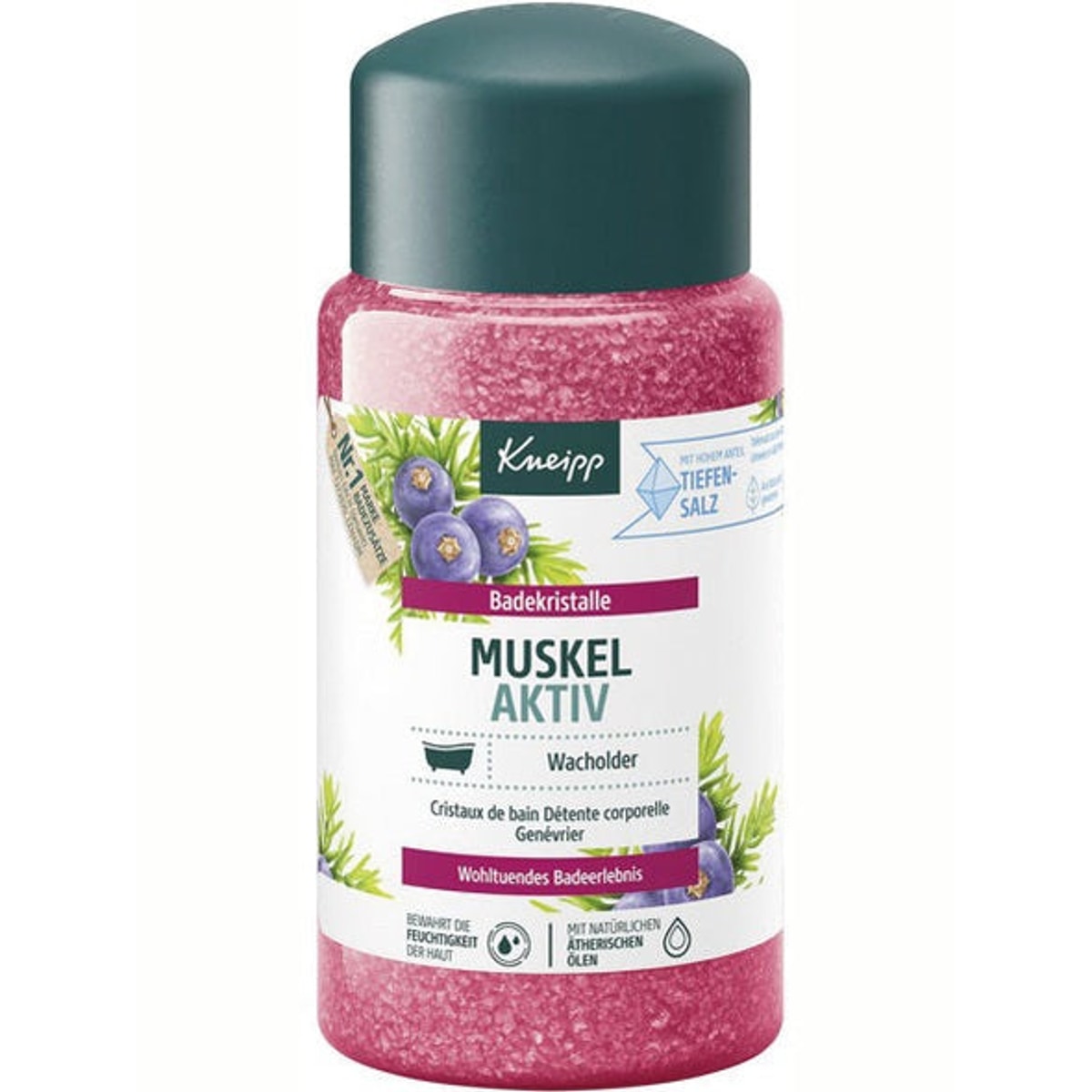 Cristaux de bain Kneipp 600 g Muscle Active