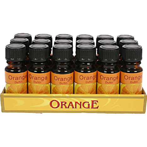 Huile parfumée à l'orange, flacon en verre de 10 ml
