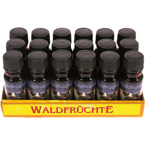 Huile parfumée aux fruits des bois 10 ml en flacon de verre