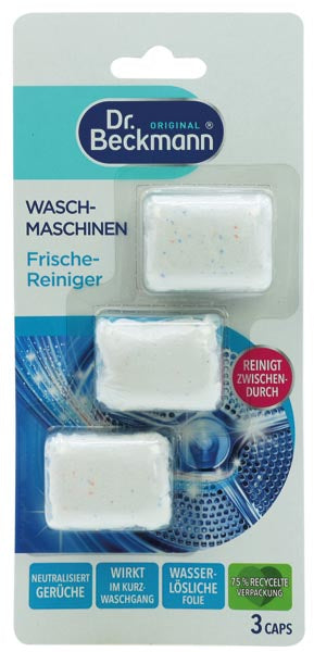 Nettoyant pour lave-linge Dr. Beckmann Fraîcheur, lot de 3