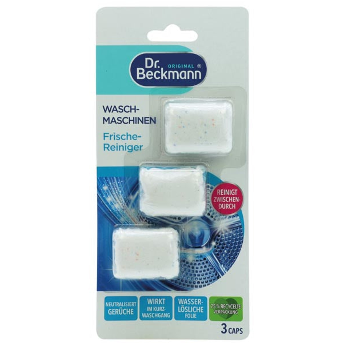 Nettoyant pour lave-linge Dr. Beckmann Fraîcheur, lot de 3